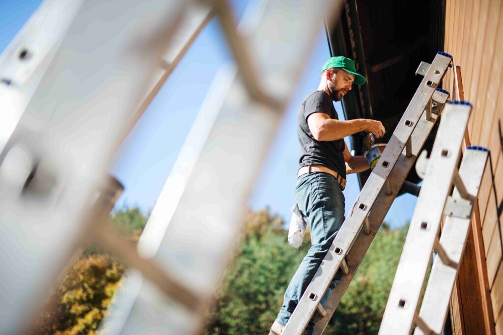 Better Ways To Use A Ladder Near Gutters